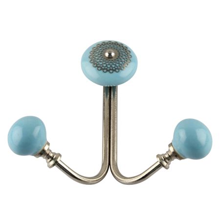 Turquoise Strewn Flat Wired Hooks Online
